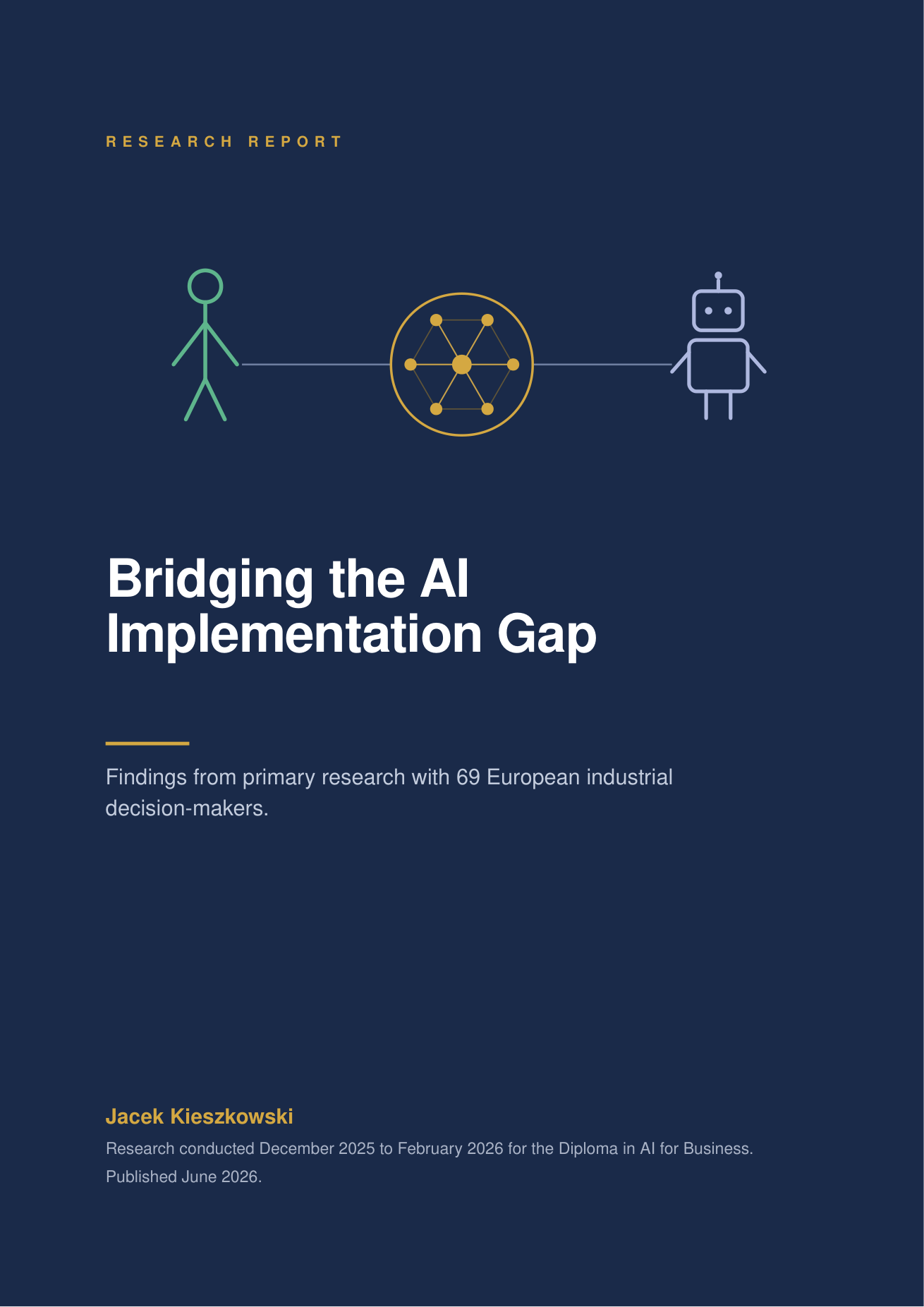 Bridging the AI Implementation Gap — report cover